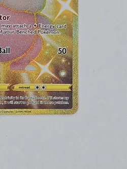 Flaffy Gold Secret Rare 280/264 Fusion Strike Pokemon NM FREE SHIPPING - Image 2