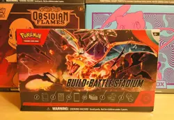 🔥Pokemon Obsidian Flames Build & Battle Stadium Brand New/Factory Sealed!🔥 - Image 1
