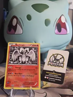Reshiram 28/113 Reverse Holo Rare B&W Legendary Treasures - Pokemon Card - HP - Image 4