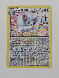 Cinccino RC19/RC25 Legendary Treasures: Radiant Collection Pokemon Card LP - Image 1