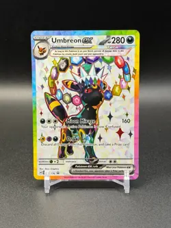 Pokemon Umbreon ex SVP 176 Premium Figure Collection Black Star Promo - Image 1