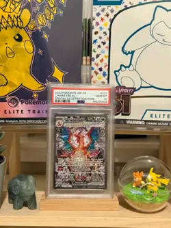 PSA 10 GEM MINT Charizard ex SIR 223/197 Obsidian Flames Pokemon 2023 - Image 1