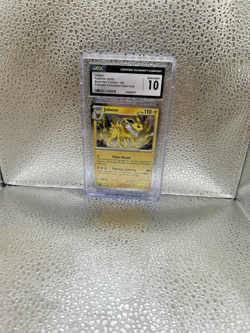 Pokemon Jolteon Cosmos Holo #169 2025 Prismatic Evolutions Promo CGC 10 Gem Mint - Image 2