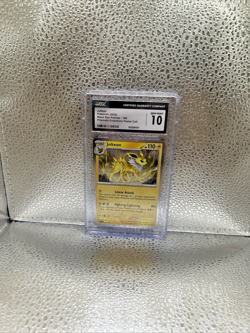 Pokemon Jolteon Cosmos Holo #169 2025 Prismatic Evolutions Promo CGC 10 Gem Mint - Image 3