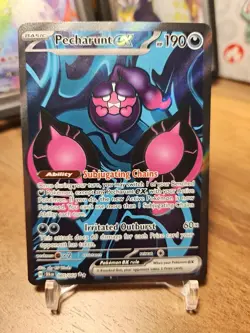 Pokemon Pecharunt ex - 085/064 - Full Art Ultra Rare Shrouded Fable NM - Image 1