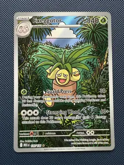 Pokemon TCG Exeggutor 135/132 Illustration Rare Mega Evolutions Holo - Image 1