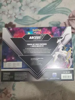 Pokemon TCG Arceus V Figure Collection - FACTORY SEALED W/ Cosmic Eclipse Pack - Image 2