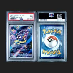 2024 Pokemon Temporal Forces Gastly Illustration Rare 177/162 IR Holo PSA 9 Mint - Image 3