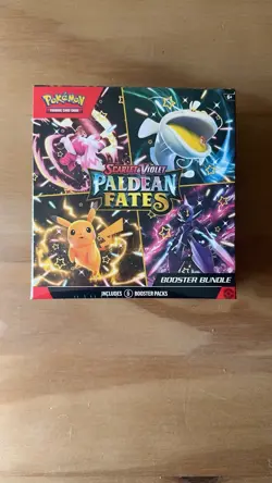 Pokemon TCG Scarlet And Violet Series Paldean Fates Booster Bundle Box Sealed - Image 1