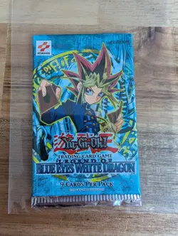 YU-GI-OH, Legend of Blue Eyes White Dragon 1st Edition booster pack, - EMPTY - Image 1