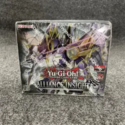 KONAMI YuGiOh! Alliance Insight 1st Edition Booster Box 24 Packs (Worn Box) - Image 1