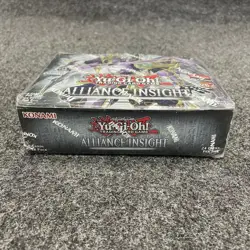 KONAMI YuGiOh! Alliance Insight 1st Edition Booster Box 24 Packs (Worn Box) - Image 5