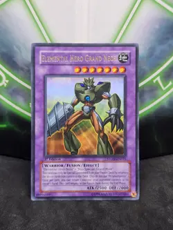 Yugioh Elemental Hero Grand Neos STON-EN035 Ultra Rare 1st Edition NM - Image 1