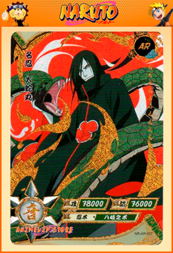 Orochimaru | NR-AR-027 | Card/Carte Naruto Kayou Collection - Image 1