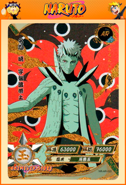 Obito Uchiha | NR-AR-020 | Card/Carte Naruto Kayou Collection - Image 1