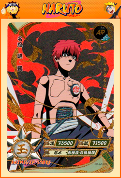 Sasori | NR-AR-019 | Card/Carte Naruto Kayou Collection - Image 1