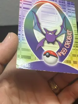 Topps Pokemon Johto League Champions Crobat sticker chase card #169 1 of 37 - Image 2