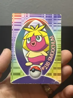 Topps Pokemon Johto League Champions Smoochum sticker chase card #238 29 of 37 - Image 1
