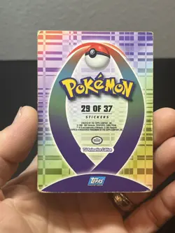 Topps Pokemon Johto League Champions Smoochum sticker chase card #238 29 of 37 - Image 4