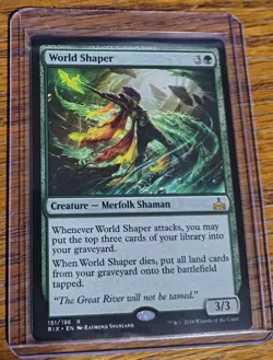 MTG World Shaper Rivals of Ixalan LP X1 Magic The Gathering - Image 1