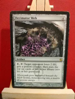 Decimator Web - Mirrodin Besieged - Rare - Excellent/LP - MTG - Image 1