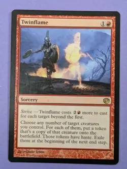 MTG Magic The Gathering: Journey into Nyx: Twinflame Rare #115/165 - NM - Image 1