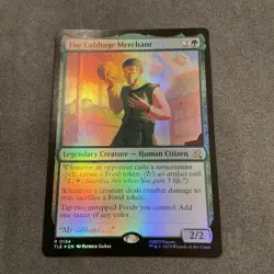 The Cabbage Merchant #0134 Foil NM Avatar: Eternal-Legal Foil MTG - Image 1