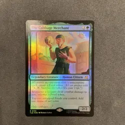 The Cabbage Merchant #0134 Foil NM Avatar: Eternal-Legal Foil MTG - Image 5