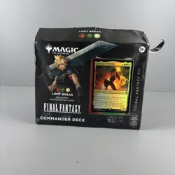 Magic: The Gathering Final Fantasy VII Commander Deck - Limit Break New Open Box - Image 1