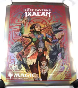 (New Foil) Lost Caverns of Ixalan Promo Poster: Magic the Gathering (MTG) 18x24 - Image 1