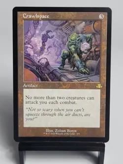 Magic The Gathering - Dominaria Remastered - Crawlspace - Retro Frame - Image 1