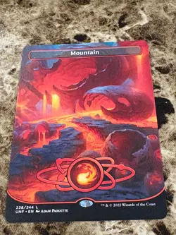 MOUNTAIN #238 Magic the Gathering MTG Unfinity - Image 1