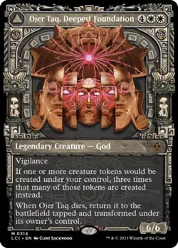 Ojer Taq, Deepest Foundation (Showcase) -Foil Near Mint MTG - Image 1