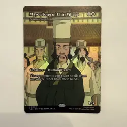 Mayor Tong of Chin Village/Drannith Magistrate FOIL #2 Avatar TLA MTG Unplayed M - Image 1