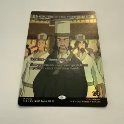 Mayor Tong of Chin Village/Drannith Magistrate FOIL #2 Avatar TLA MTG Unplayed M - Image 4