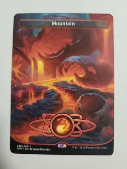 Mtg Mountain (238) (Borderless) Unfinity Nonfoil - Image 1