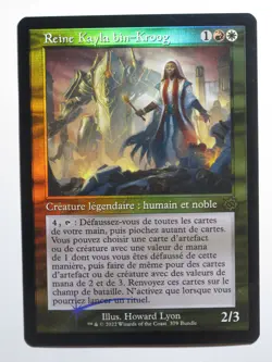 Queen Kayla bin-Kroog Foil Mtg Magic English - Image 1