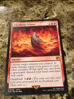 NIBELHEIM AFLAME Magic MTG Final Fantasy - Image 1