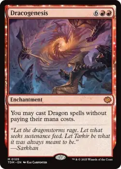 Dracogenesis - Near Mint MTG Tarkir: Dragonstorm - Image 1