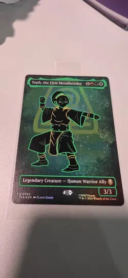 Toph, the First Metalbender - Neon Ink - MTG x Avatar the Last Airbender - Mint - Image 2