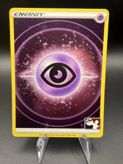 Psychic Energy Prize Pack Series 3 Cosmos Holo Pokemon TCG Clean Fresh Copy - NM - Image 1