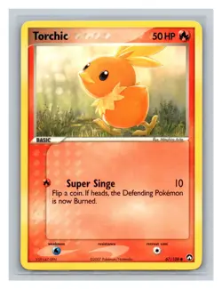 Torchic #67/108 Power Keepers Pokemon Card TCG - Image 1