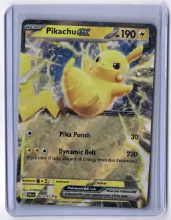 Pikachu ex 063/193 Double Rare Holo NM Pokemon SV02: Paldea Evolved - Image 1