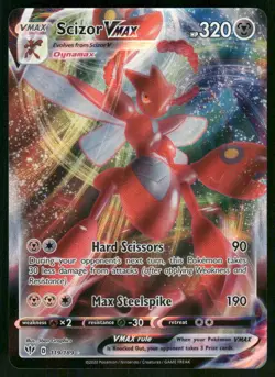 Scizor VMAX 119/189 Ultra Rare Holo NM Pokemon SWSH03: Darkness Ablaze - Image 1