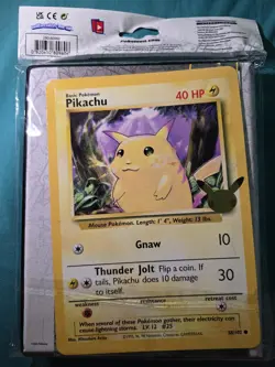 Celebrations Mini Binder (Holds 60 Cards) Pokemon 25th Anniversary New - Image 2