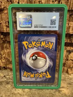 CGC 10 Perfect Bulbasaur Base Set 1st Edition 44/102 German Pokemon Card - Image 2