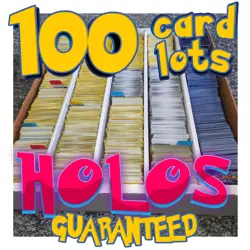 Pokemon Card Lot of 100 Cards -- Guaranteed Holos! - Image 1