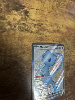 Pokemon TCG Mew EX 216/091 Paldean Fates Full Art Shiny Ultra Rare NM-MT - Image 3