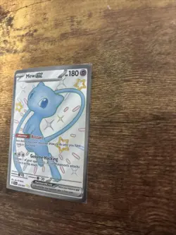 Pokemon TCG Mew EX 216/091 Paldean Fates Full Art Shiny Ultra Rare NM-MT - Image 5