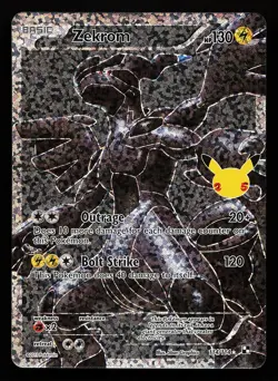 Zekrom 114/114 Celebrations Classic Collection Pokemon Card - Image 1